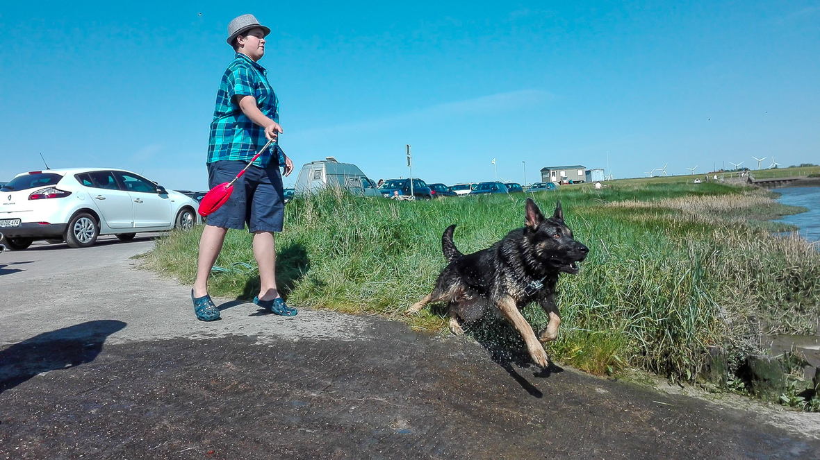 Spielen am und im Wasser